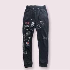 DSquared2 Black Joggers